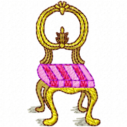 Chairs Embroidery Design 11 Chairs Embroidery Design 11